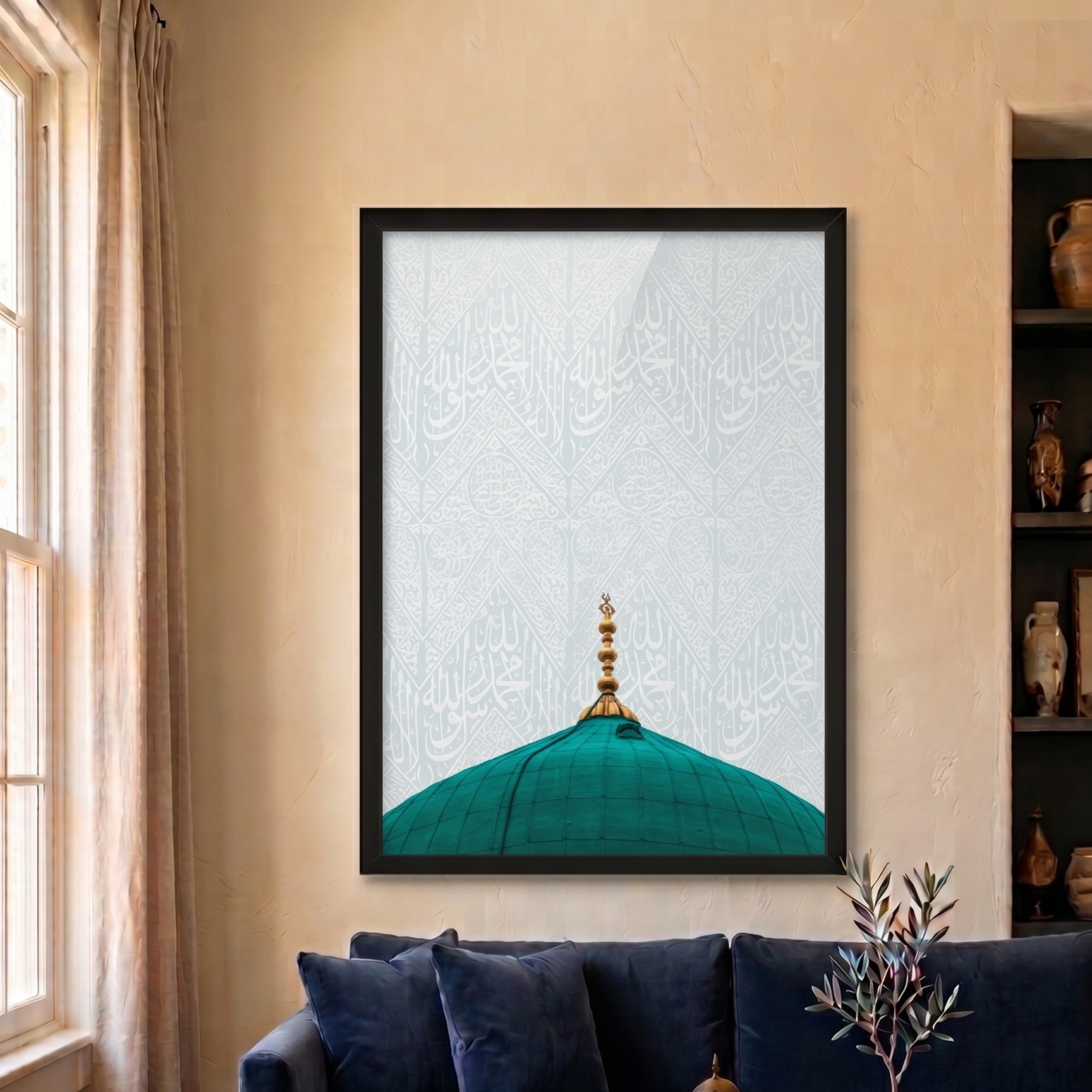 Sanctuary of the Beloved – The Green Dome Print