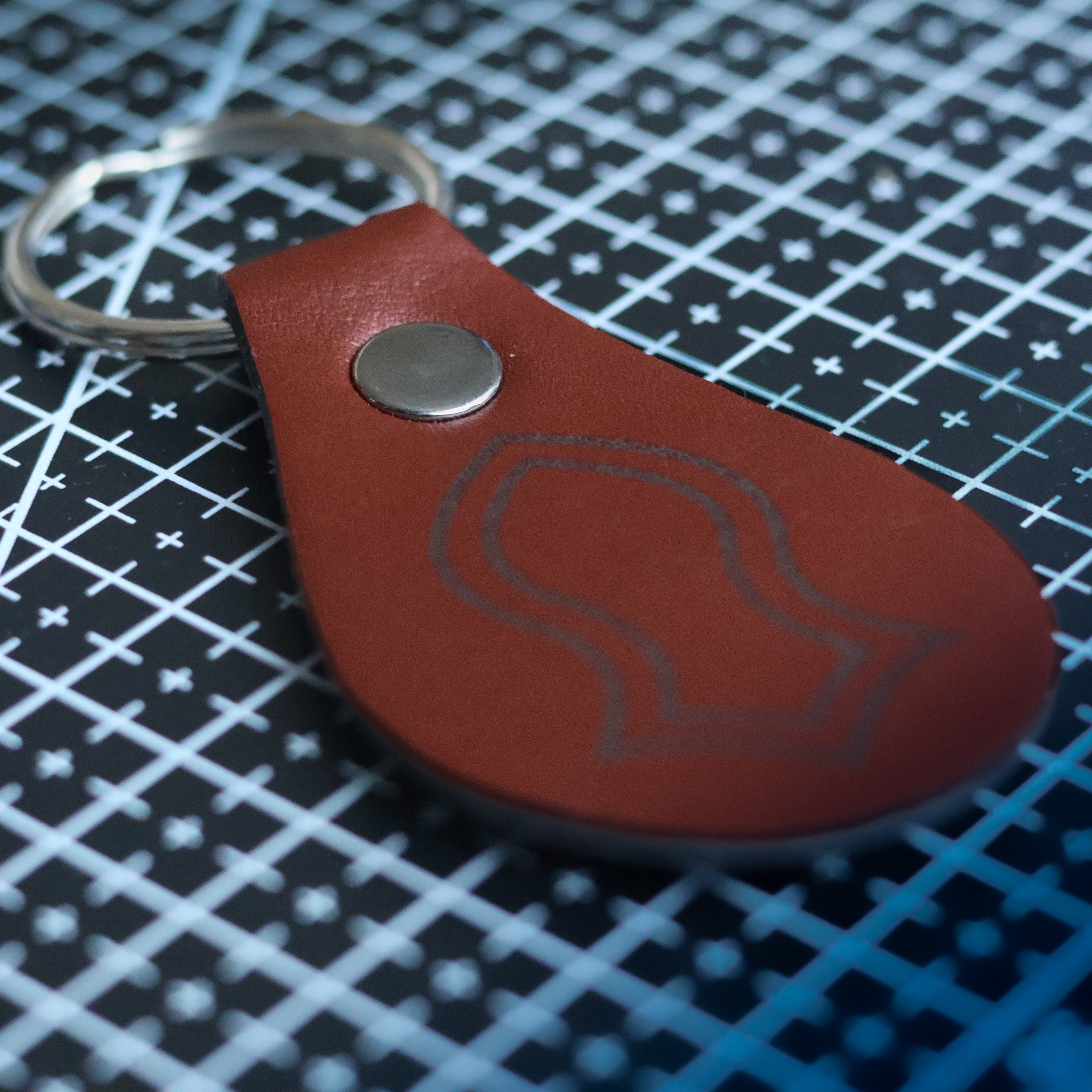 Nalayn Leather Keychain