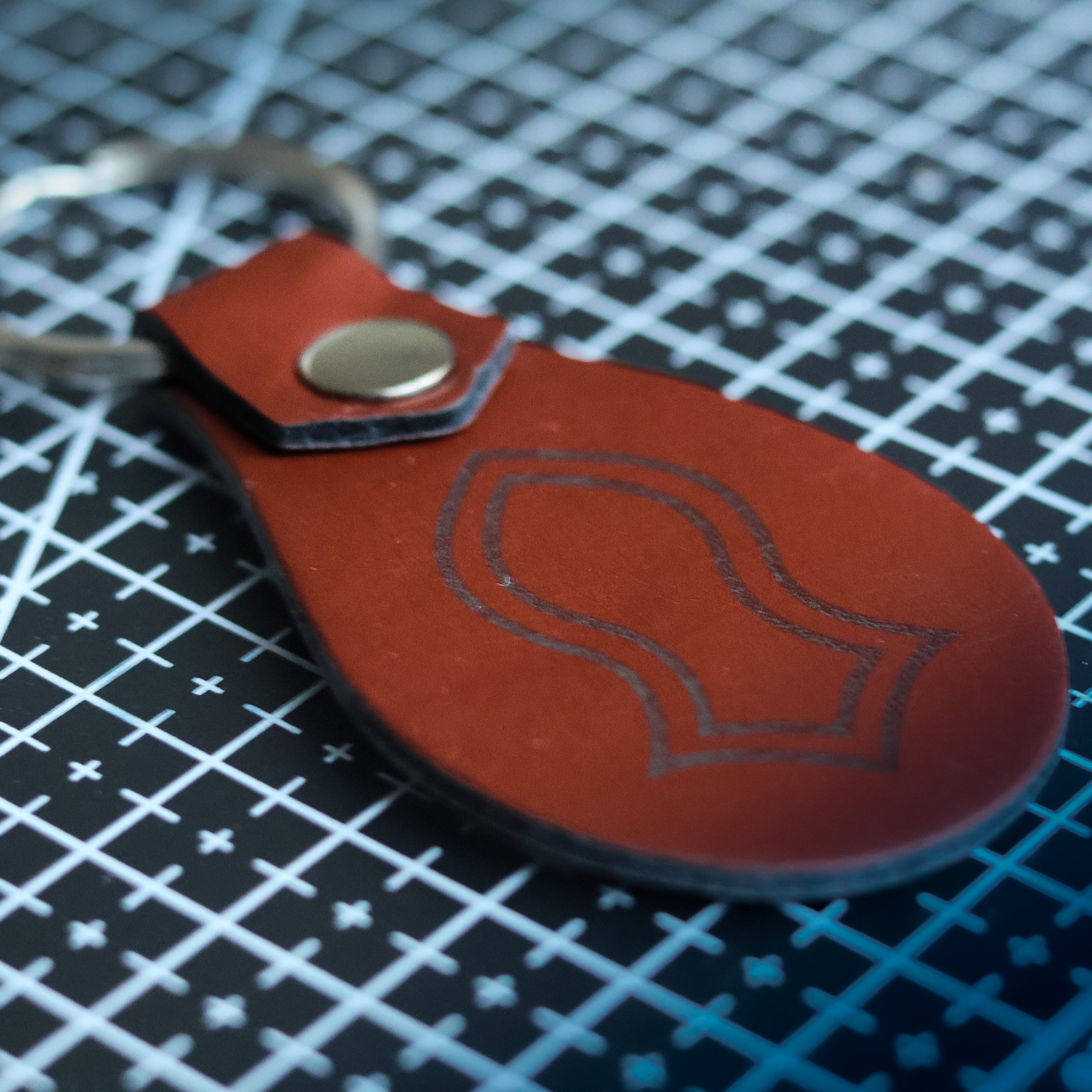 Nalayn Leather Keychain